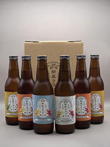 【クラフトビール】新座クラフト NAKAJIS PALE ALE&IPA&HELLES&WEIZEN （6本入り）