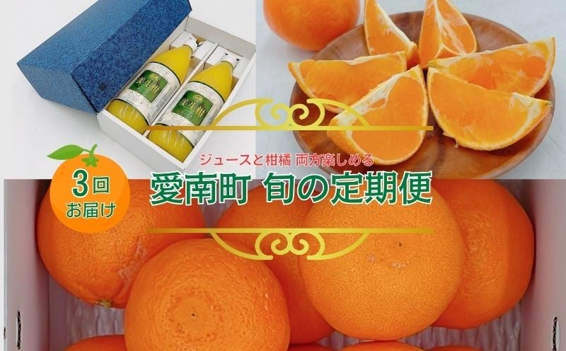 
            【定期便】全3回 愛南町旬の定期便 【 美生柑ジュース あいか せとか 】 美生柑 ジュース 愛果28号 みかん 柑橘 みかんジュース ジュース 美生柑 河内晩柑 愛南ゴールド 愛南ゴールド フジ・アグリフーズ
          