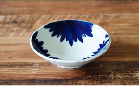 A12-89 伯父山 菊の馨 サラダボウル 有田焼