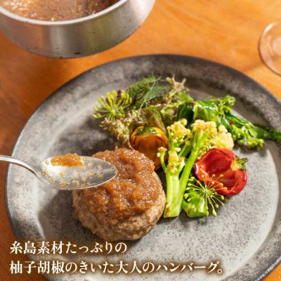 ふるさと納税 糸島市 フレンチの名店とコラボした糸島ハンバーグとカレーのセット(株)やました [ARJ041] |  | 02