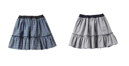 【ファミリア（familiar）】リバーシブルスカート（240383） カラー：XT・サイズ：110