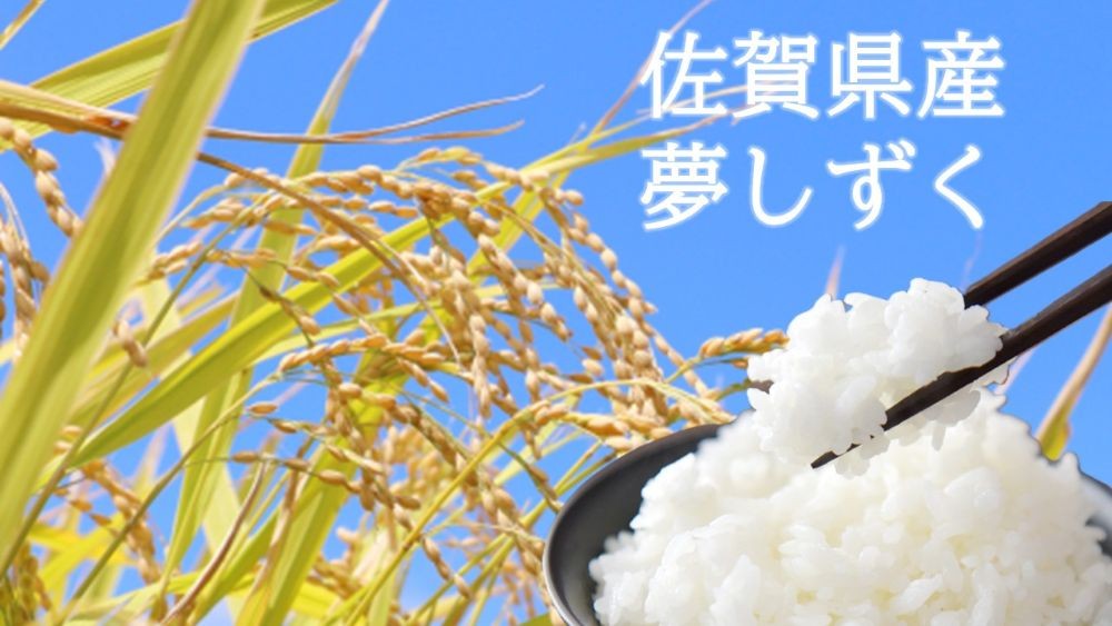 
                  【佐賀県産米】夢しずく　白米10㎏(5㎏×2)
                