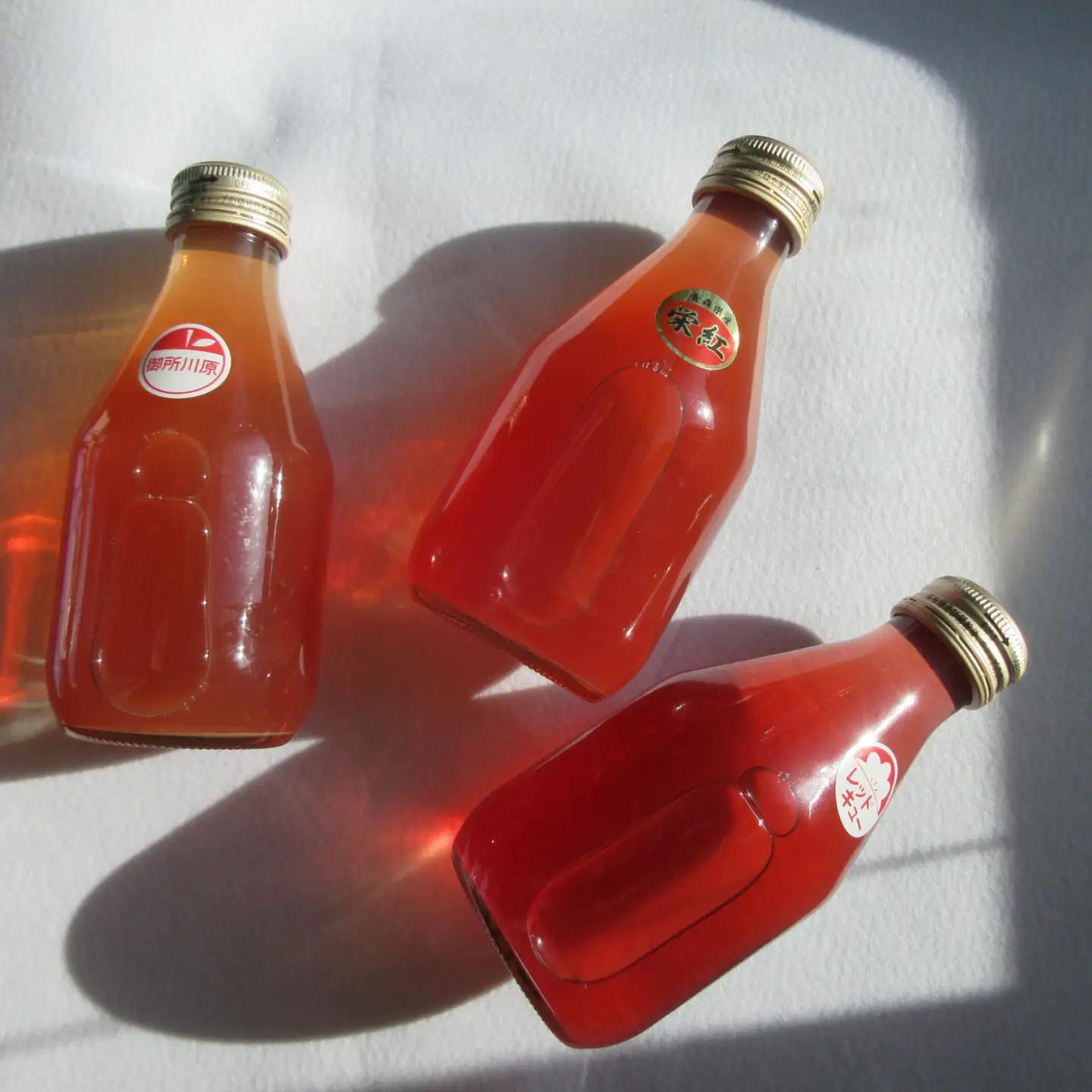 りんごジュース 飲み比べ 180ml×6本（6種×1本） りんご 果汁 100％ ストレート りんごジュース飲み比べセット 青森 