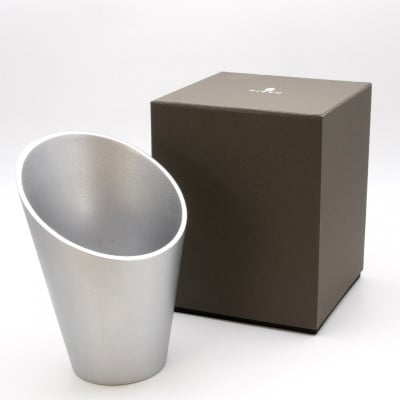 【高岡銅器】KISEN Bottle Cooler KAGUYA Silver