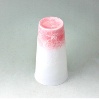 やま平窯元 エッグシェル タンブラーM 泡 Pink A20-254_イメージ2
