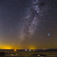 星の降る夜＜写真・A4サイズ1枚＞