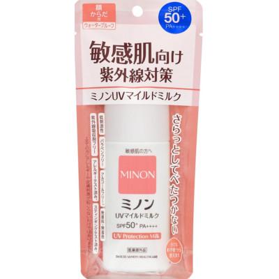 ふるさと納税 羽生市 ミノンUVマイルドミルク(80ml) 5本
