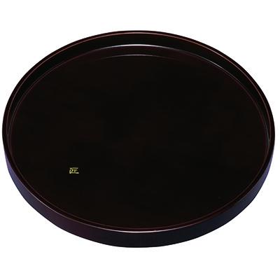 ふるさと納税 海南市 紀州漆器 丸盆 尺 溜 匠