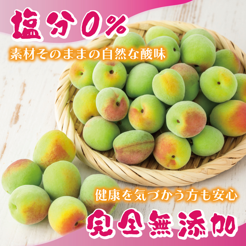 U-77 月ヶ瀬梅渓すっぴん梅塩分0パーセント梅ピューレ