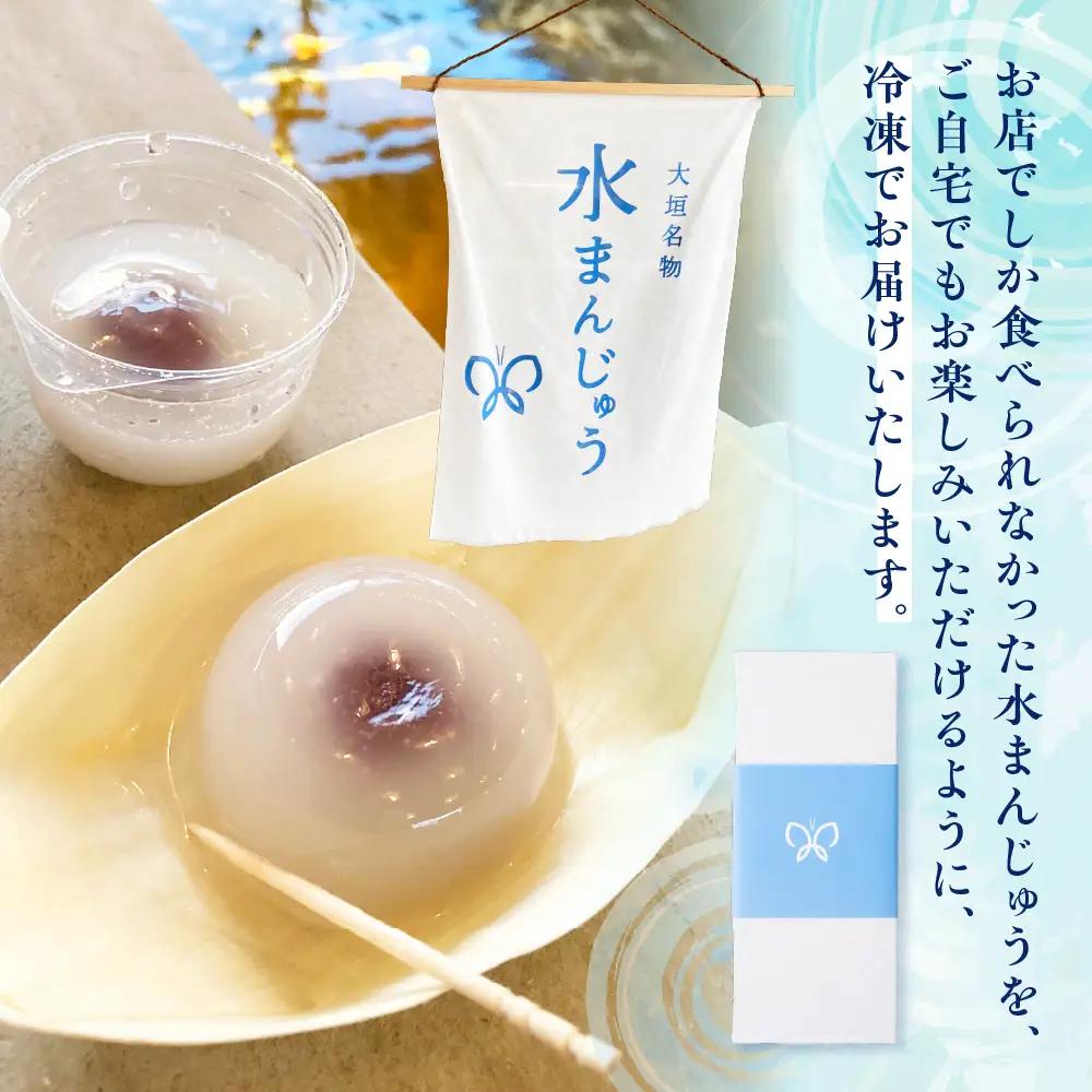 岐阜 大垣名物 水まんじゅう 15個  季節限定 10月25日まで まんじゅう