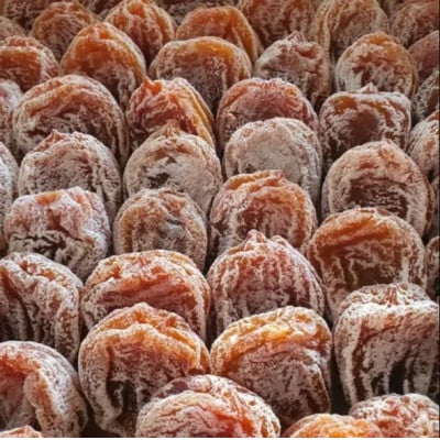 【予約困難一流レストラン御用達】幻の霜降り柿 最大糖度50度オーバー12月下旬より発送