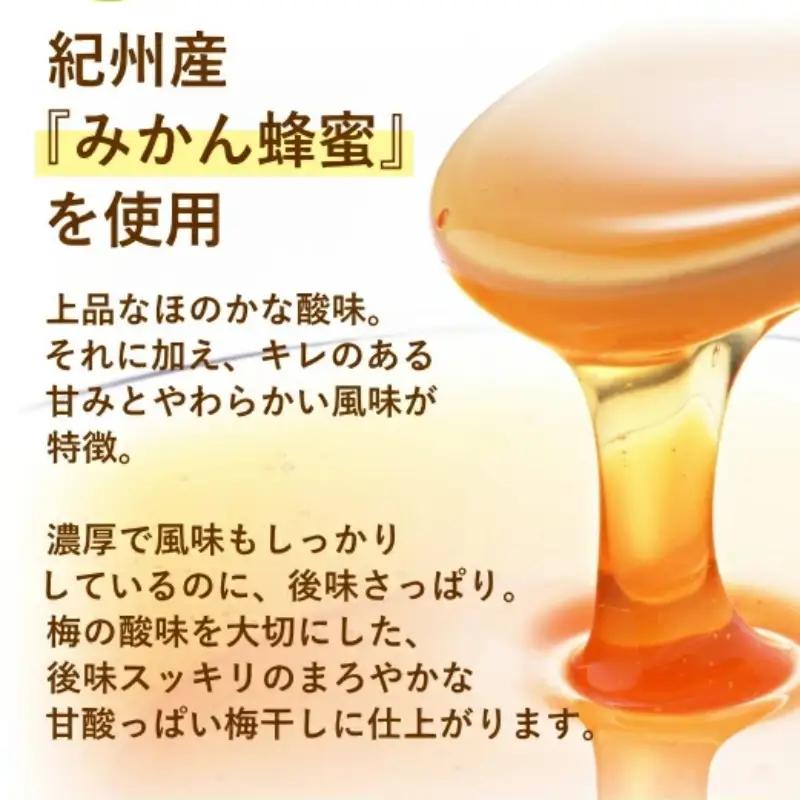 紀州南高梅 やわらか干し梅 はちみつ入り 260g / 和歌山 和歌山県産 田辺市 南高梅 干し梅 種なし はちみつ干し梅 柔らかい干し梅 個包装【nag003】