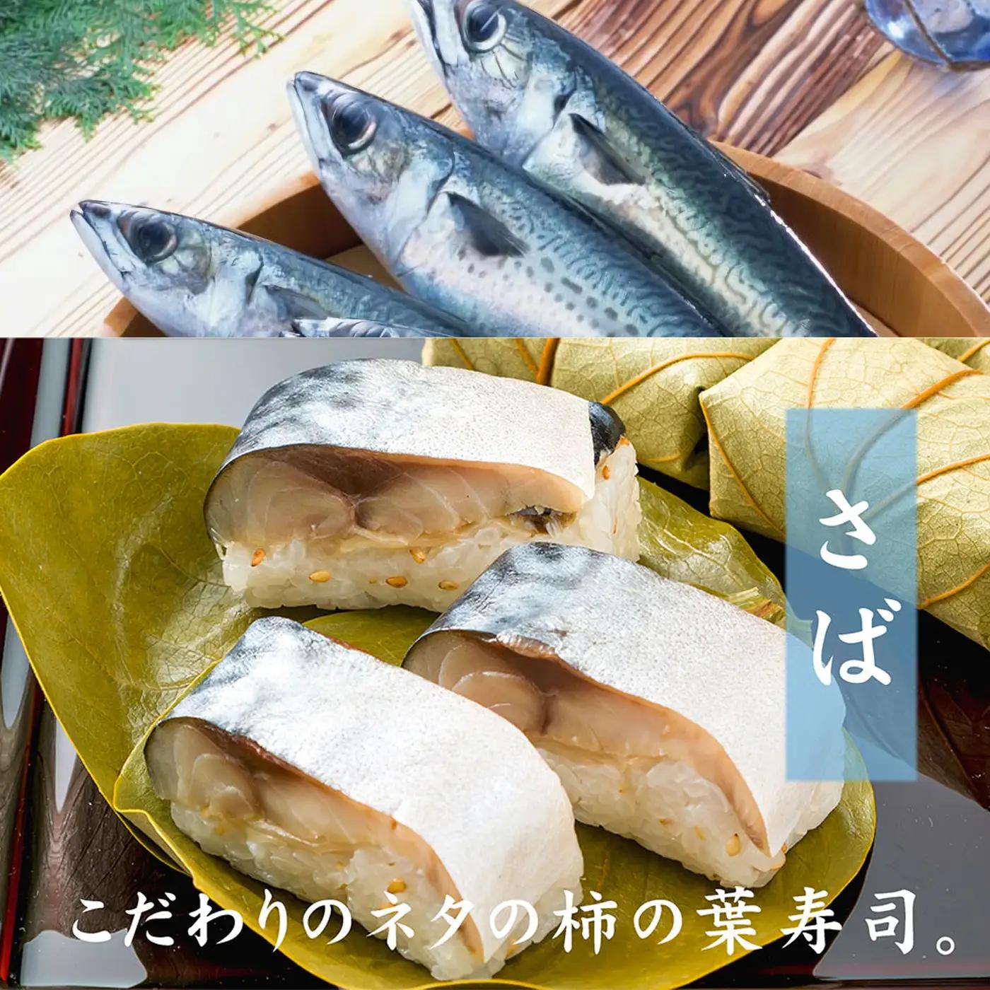特製柿の葉寿司「吉野傳」さば・さけセット  | 柿の葉寿司 鯖 鮭  寿司