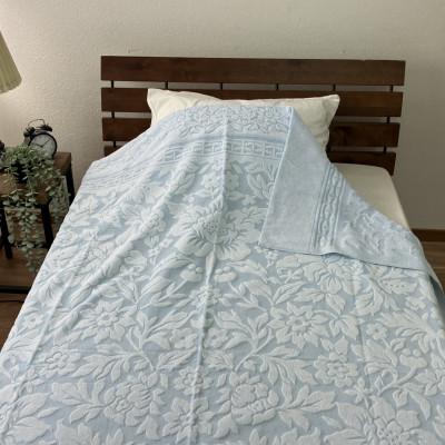 ふるさと納税 泉大津市 日本製　タオルケット　シングル　140×190cm　1枚　ブルー　N-JK25-3015BL |  | 03