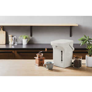 ピーコック 早沸きポット 1.2L ［1.2L］ アッシュホワイト WMR-12_OS155-0026 