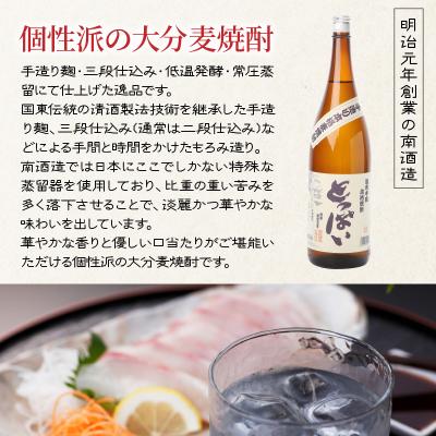 ふるさと納税 国東市 本格麦焼酎「とっぱい」を一升(1.8L)_064Z |  | 01