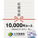 【ふるさと納税】【返礼品なし】久万高原町へのご寄附（10,000円）