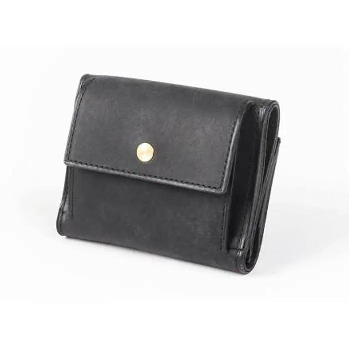 lemma レンマ Recta レクタ 三つ折り財布（ブラック）