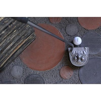 ふるさと納税 南あわじ市 淡路瓦製ヘッド搭載の鬼瓦パター!