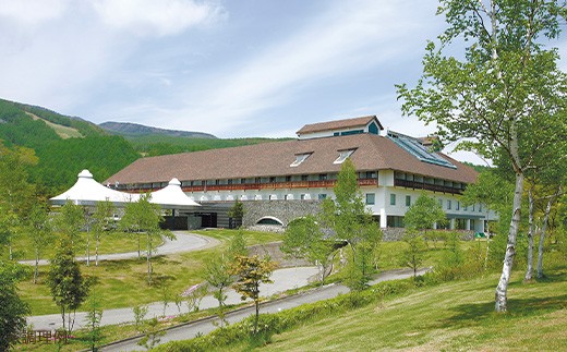 
ガトーキングダム小海1泊２食付ペア宿泊券
