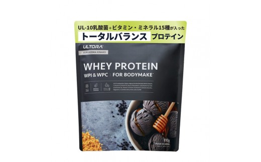 ULTORA ホエイダイエットプロテイン 810g 黒ゴマきなこ風味（リニューアル）