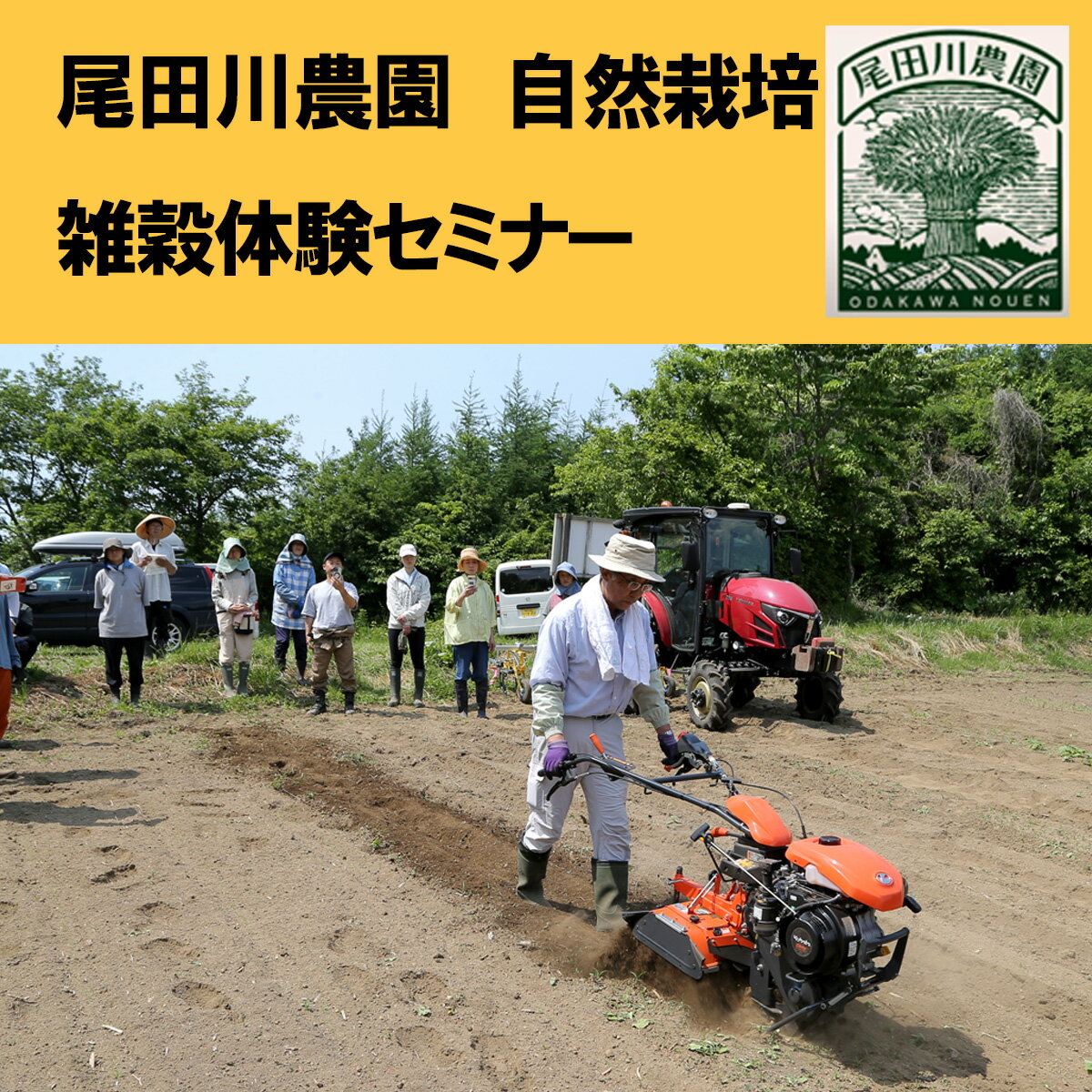 【ふるさと納税】尾田川農園 雑穀の聖地 岩手県軽米町 ヒエ 自然栽培 雑穀体験セミナー 1回参加【1609798】