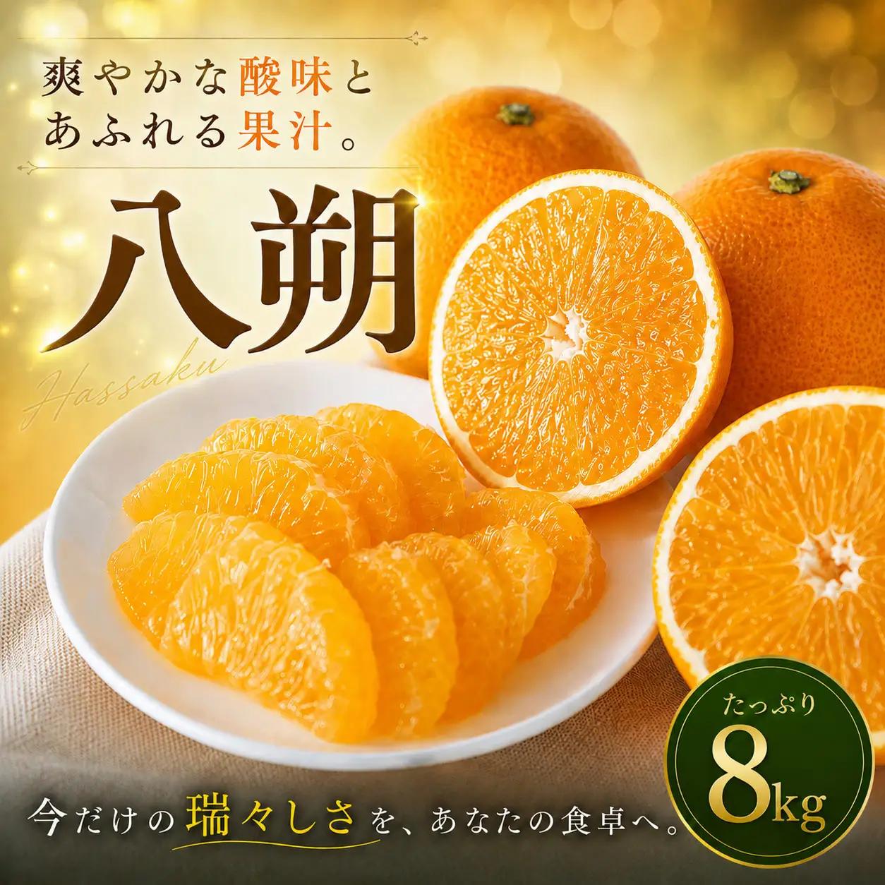 八朔 家庭用 8kg 【2027年2月上旬頃から順次発送】 | はっさく みかん ハッサク ミカン mikan hassaku 蜜柑 訳ありフルーツ 柑橘 果物 おすすめ お勧め お取り寄せ ギフト 愛媛県 松山市 【MKN079】