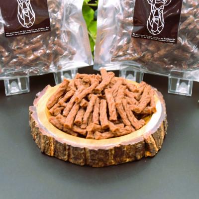 ふるさと納税 美唄市 DearHounds こだわりの愛犬 愛猫用おやつ蝦夷鹿スティックジャーキー200g×2個セット |  | 01