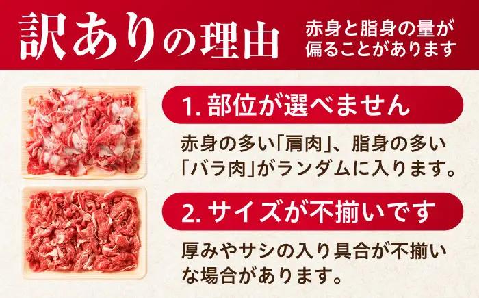 訳あり 佐賀産和牛 牛肉切り落とし 計1.2kg 牛肉切り落とし[FDB001]