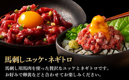 【全6回定期便】「熊本特産」フジチクオリジナル ふじ馬刺し堪能セット 3896【株式会社フジチク】[BHAD082]