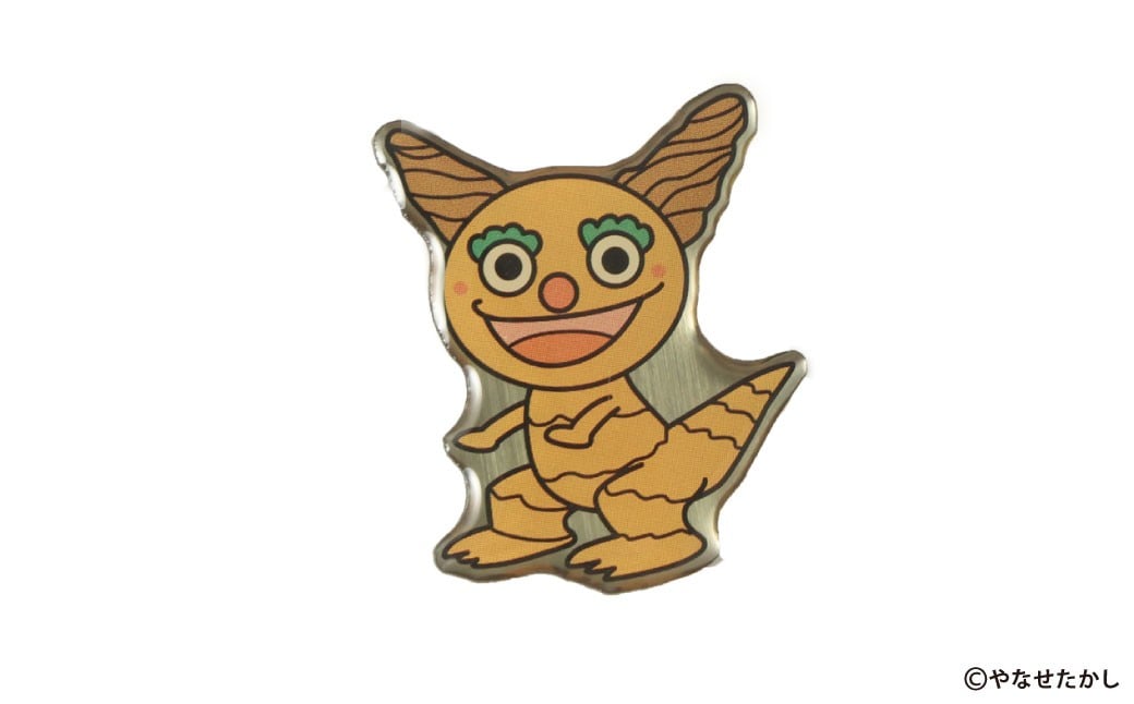 
            香美市イメージキャラクターピンバッジ（龍河洞リューくん） ピンバッジ バッジ やなせたかし やなせたかし先生デザイン 香美市限定 ふるさと納税限定 高知県 香美市
          