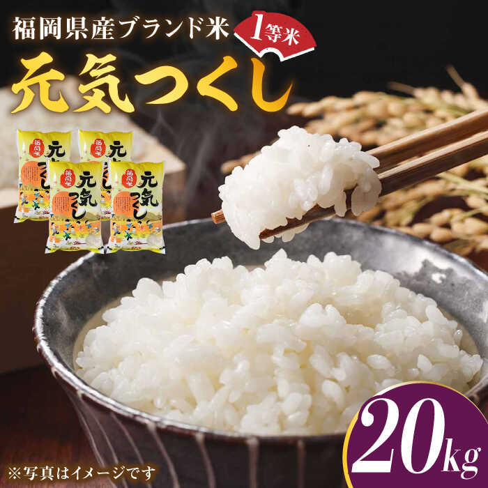 【ふるさと納税】【令和7年産】福岡県産ブランド米「元気つくし」白米 20kg (5kg×4袋)《築上町》【株式会社ゼロプラス】 米 こめ コメ お米 ご飯 白ご飯 白米 ブランド米 おにぎりもちもち 精米 食品 九州産 [ABDD005] 86000 86000円