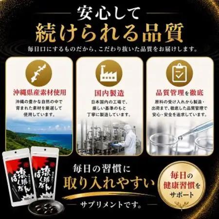 琉球ばくだん 1ヵ月分(160粒)×3個セット もろみ酢由来サプリメント【1344371】