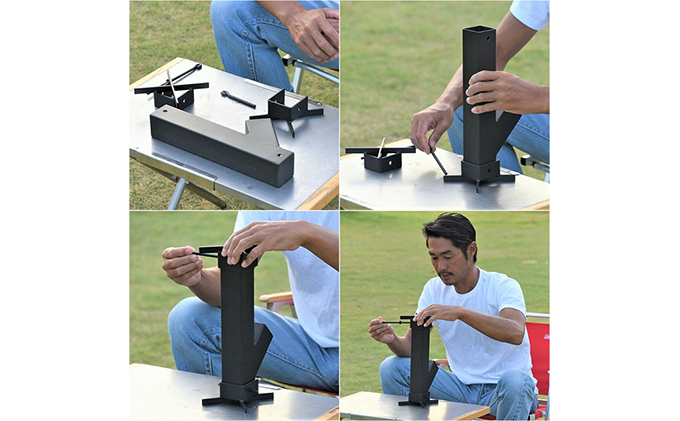 ポータブルロケットストーブ　てんぐの小太鼓（アウトドア、キャンプ、ソロキャン）