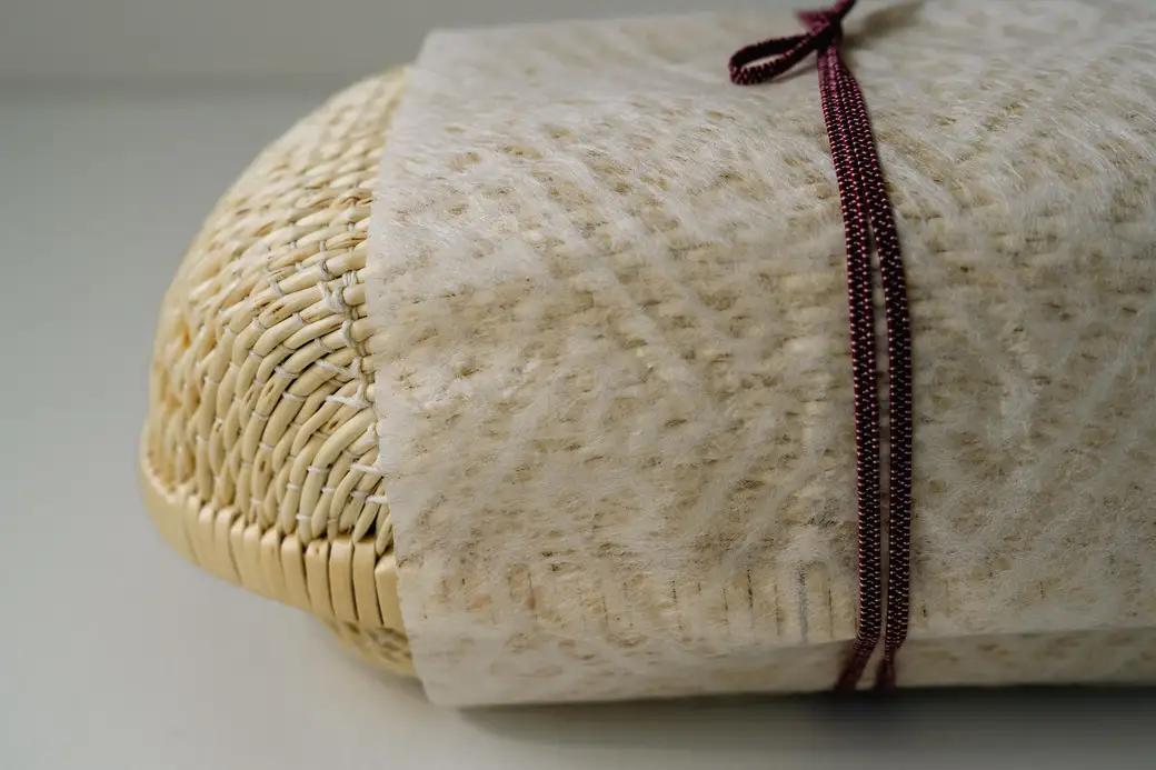 【伝統工芸品】KORI ANRI JAPAN「MUSUBU ヤナギの器」 "Lサイズ" 柳行李 / 豊岡杞柳細工 飯行李 弁当箱 お弁当 行楽 ピクニック ランチボックス
