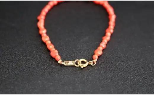 赤珊瑚の変わった形のブレスレット アクセサリー ブレスレット ジュエリー 珊瑚 赤珊瑚kn121