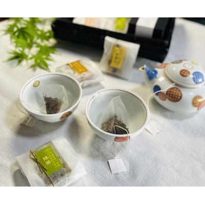 ふるさと納税 福岡市 竹籠の博多ういろう(6種)と農薬不使用のお茶(煎茶とほうじ茶)の詰め合わせ＜八女茶使用＞ PZ06 |  | 01