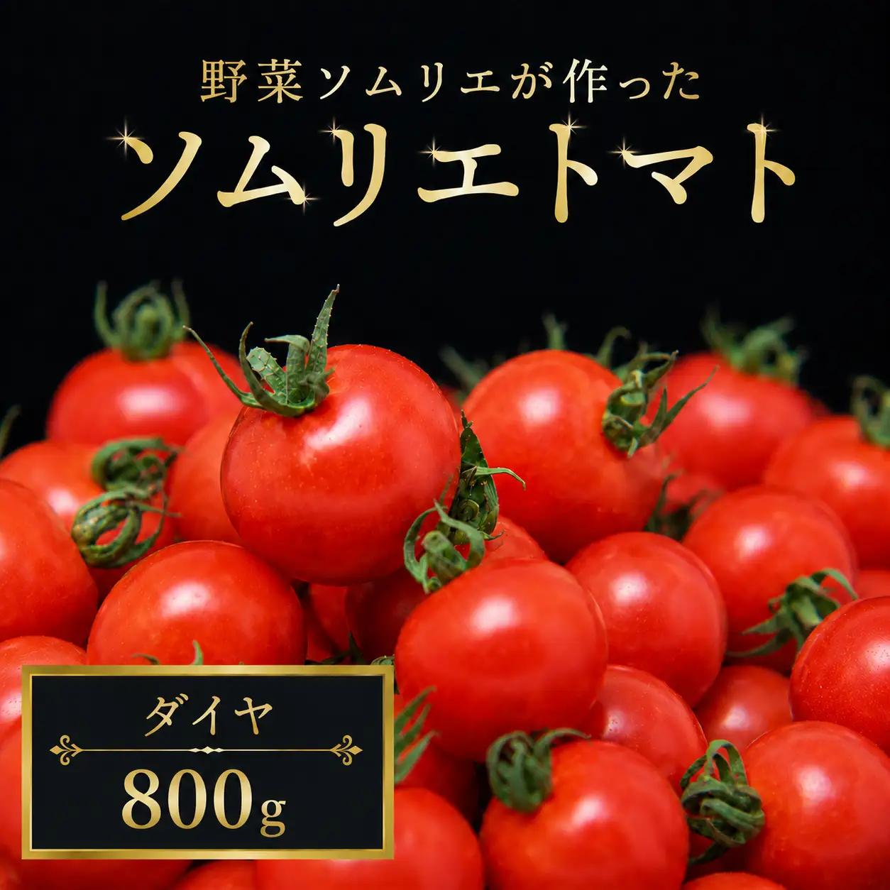 ミニトマト（ダイヤ） 800g｜レッドアップ ※メール便でお届け