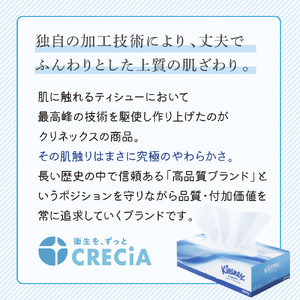 ボックスティッシュ クリネックス 30箱入 ティッシュペーパー
