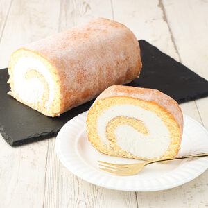 ポミエロール（１本）プレーン味 冷凍 ロールケーキ スイーツ お菓子 デザート おやつ 焼き菓子 洋菓子【R00032】