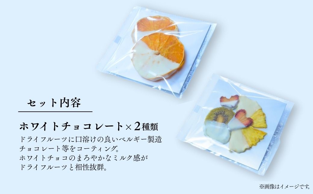 Kaju Re: 洋菓子フルーツチョコギフトセット4袋入り | ドライフルーツ チョコ (りんご いちご パイナップル キウイフルーツ せとか) 石川県 小松市 【Kaju Re:】