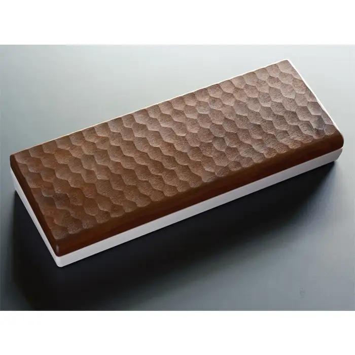 HHKB専用亀甲名栗ウォールナット製パームレスト＆ルーフ 200g No.451