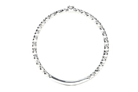 Pt900 花ラインリング FHP-011