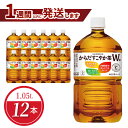 【ふるさと納税】からだすこやか茶W+ 1.05L PET 12本 入 特定保健用食品 お茶 トクホ ペットボトル 健康 ほうじ茶 ブレンド茶 脂肪 吸収 抑える 糖 おだやか 内臓脂肪 減らす 助ける 食事 デザート 合う 滋賀県 守山市 お取り寄せ 送料無料