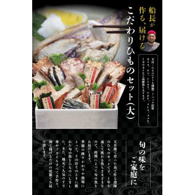 ふるさと納税 天草市 船長が作る、届ける、こだわりひものセット(大)_S072-006A |  | 01