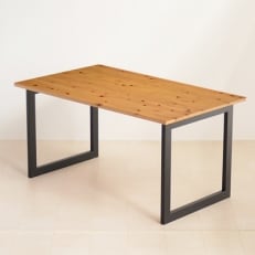 ダイニングテーブル　ハドソンNA　ナチュラル色　140×80×70cm