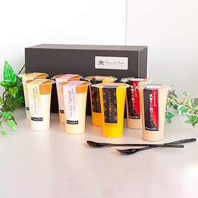 なめらかスイーツ『マンゴープリンと福井県産プリンのセット』【配送不可地域：離島】【1070109】