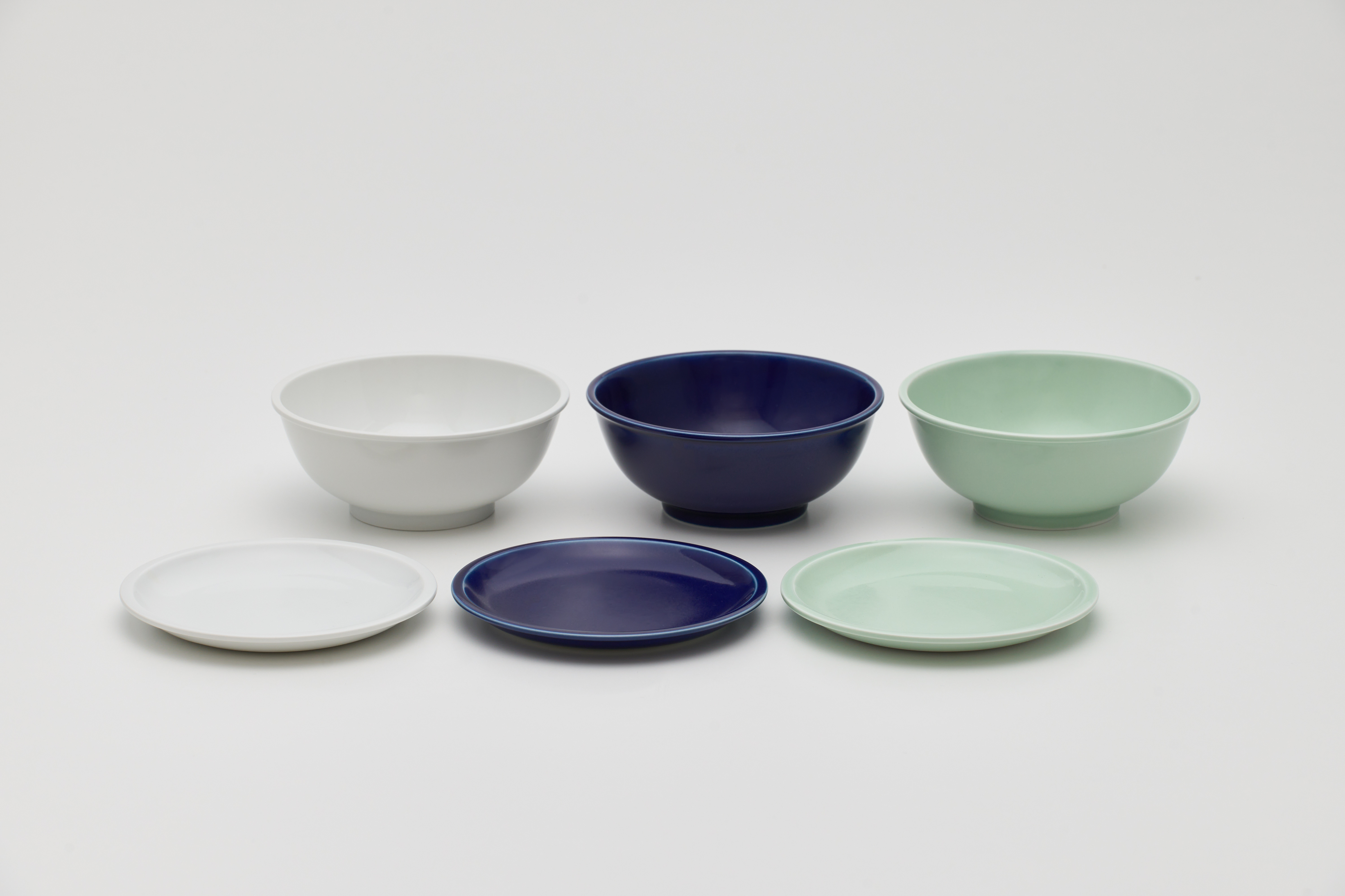 
            2016/ GS Bowl & Plate Set【2016/オリジナル】有田焼 食器 器 皿 小皿 鉢 小鉢 食器セット 6点 プレート ボウル ホワイト ブルー ピスタチオ シンプル A50-284
          