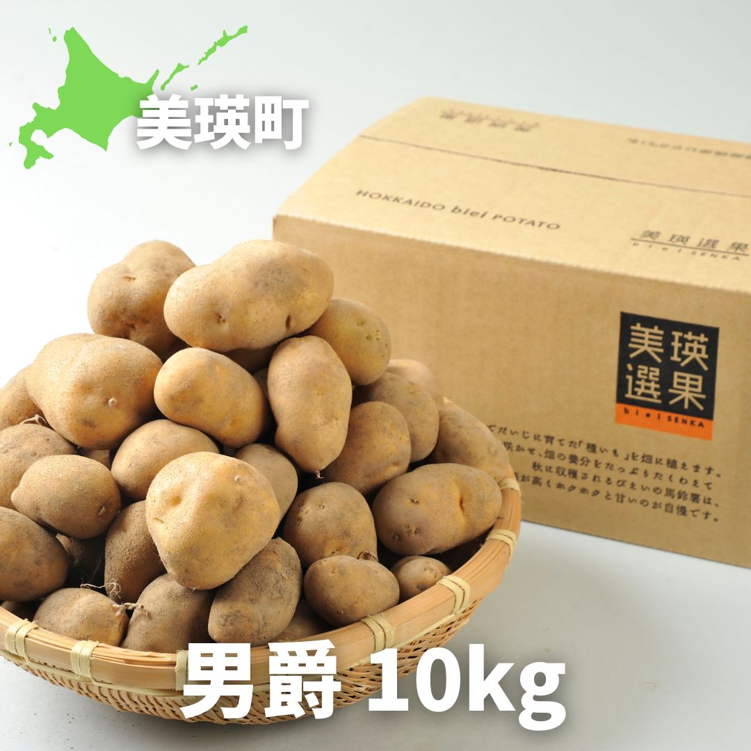 ≪令和８年産予約受付！≫美瑛選果　美瑛産男爵10kg[012-189]