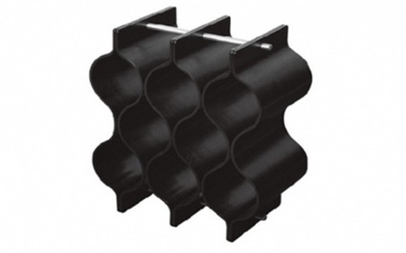 ワイン ラック 木製 ブラック インテリア 収納 おしゃれ ボトル スタンド シャンパン ホルダー ストレージ ギャラリー SAITOWOOD 藤枝家具 日用品 家具 雑貨 木材 木工 インテリア サ